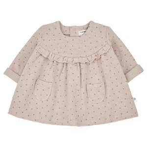 1+ In The FamilyKids 1+ In The Family Baby Elke Dress - Pink With Dots