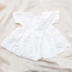 Album Di FamigliaKids Album Di Famiglia Baby And Child Dana Dress - Milk White