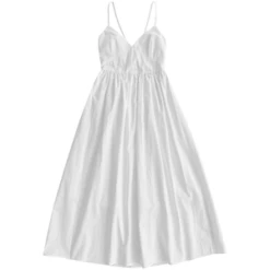 Ali GoldenTie Back Maxi Dress - Bone