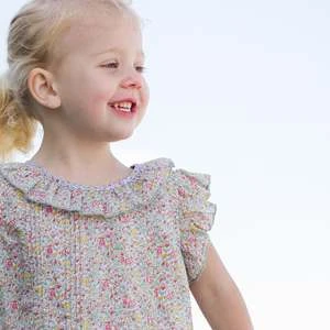Beet WorldKids Beet World Ana Dress - Meadow Floral - Image 3