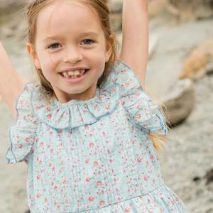 Beet WorldKids Beet World Ana Dress - Summer Posy - Image 5