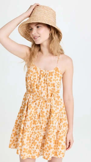 Apiece ApartBiba Mini Dress - Resist Floral Cream - Image 2