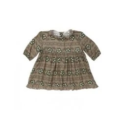 CaramelKids Caramel Artemis Dress - Polka Flower Putty