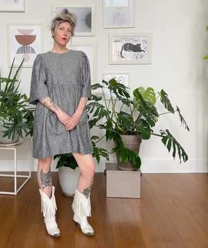 Birds Of North AmericaChimney Swift Dress - Conte - Image 4