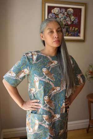 Birds Of North AmericaCottontop Dress - Barn Owls - Image 3