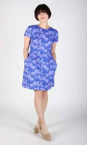 Birds Of North AmericaEngoulevent Dress - Cat Dreams - Image 4