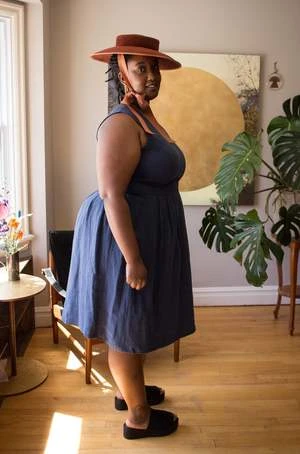 Birds Of North AmericaTammie Norrie Dress - Indigo - Image 2