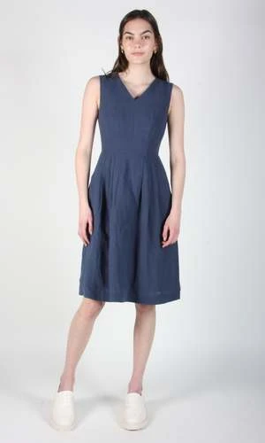 Birds Of North AmericaTammie Norrie Dress - Indigo - Image 7