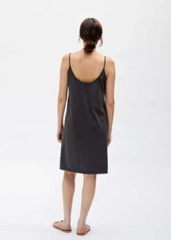 Black CraneOrganic Cami Dress - Shadow