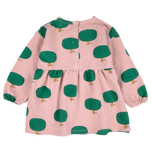 Bobo ChosesKids Bobo Choses Baby All Over Tree Dress - Pink - Image 3