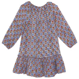 BontonKids Bonton Daria Dress - Blockprint - Image 2