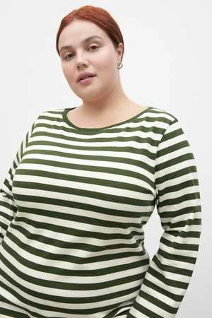 KowtowBreton Dress - Deep Green Stripe - Image 4