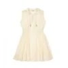 CaramelKids Caramel Brezel Kids Dress - Pale Yellow