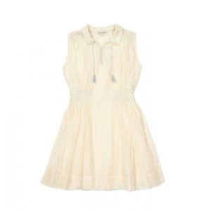 CaramelKids Caramel Brezel Kids Dress - Pale Yellow