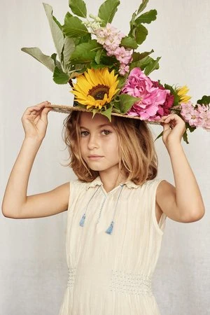 CaramelKids Caramel Brezel Kids Dress - Pale Yellow - Image 6