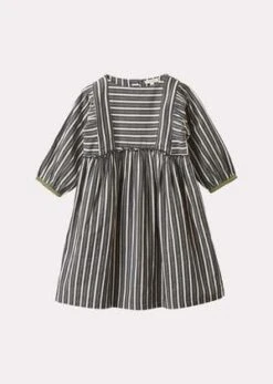 CaramelKids Caramel Celeste Dress - Grey Stripe