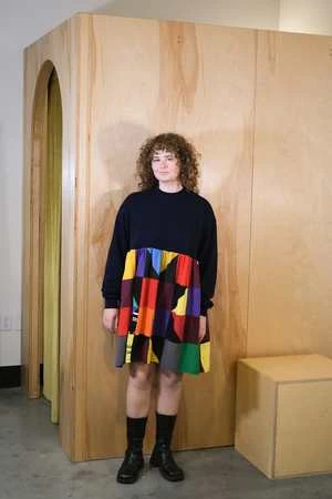 CarleenLorilyn Dress - Navy Multi