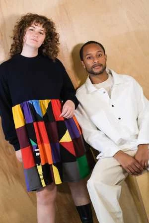 CarleenLorilyn Dress - Navy Multi - Image 2