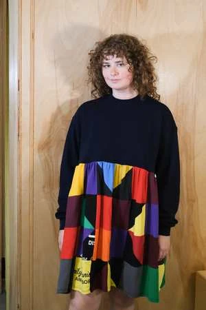 CarleenLorilyn Dress - Navy Multi - Image 4