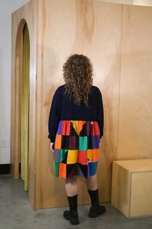 CarleenLorilyn Dress - Navy Multi - Image 7