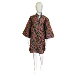 Caryn LawnKeri Jacquard Dress - Navy Floral