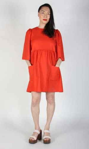 Birds Of North AmericaChimney Swift Dress - Poppy - Image 2