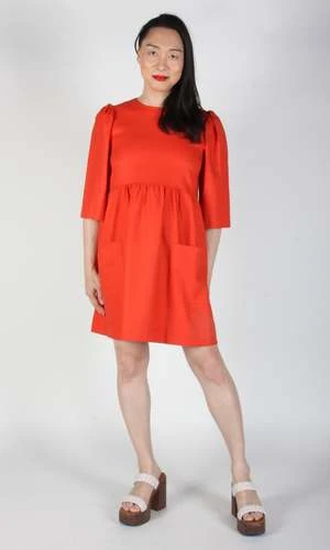 Birds Of North AmericaChimney Swift Dress - Poppy - Image 4