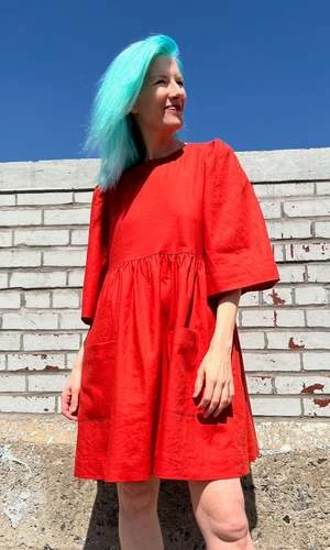 Birds Of North AmericaChimney Swift Dress - Poppy - Image 7