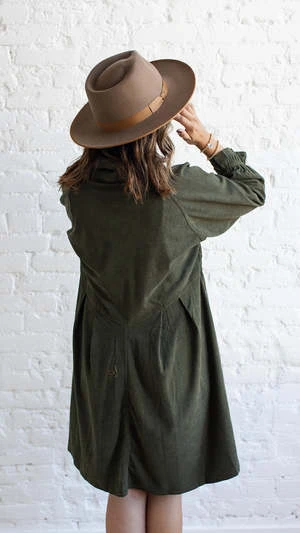 American FitCorley Dress - Forest Green - Image 4