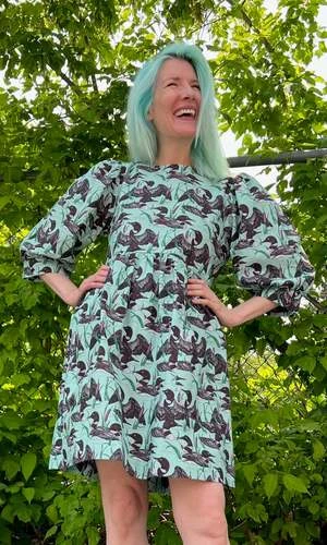 Birds Of North AmericaDevil Downhead Dress - Loons - Image 2