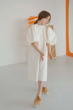 TambereKids Tambere Elias Dress - Ivory - Image 2