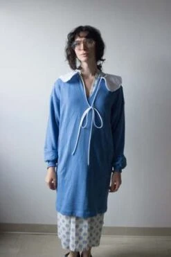 Eliza FaulknerDarcy Sweater Dress - Periwinkle Blue