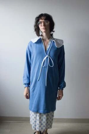 Eliza FaulknerDarcy Sweater Dress - Periwinkle Blue