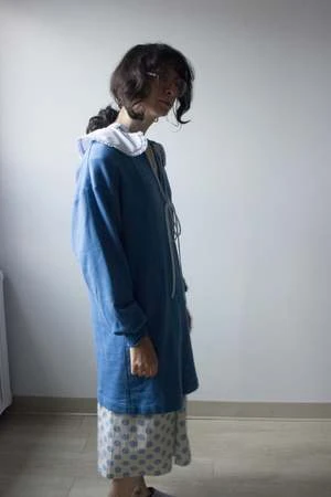 Eliza FaulknerDarcy Sweater Dress - Periwinkle Blue - Image 3