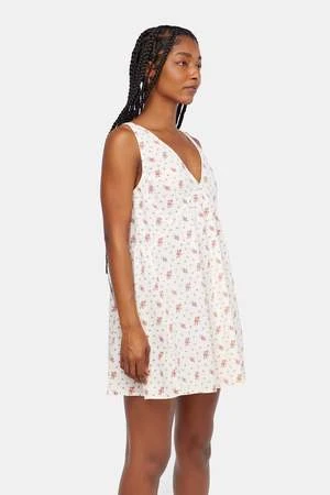 LACAUSA ClothingEvie Mini Dress - Brown Rose - Image 2