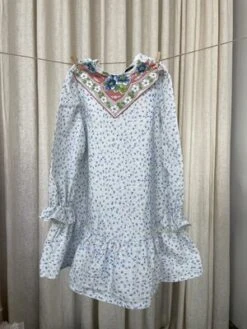 Ri-Ri-KuKids Ri-Ri-Ku FIELD OF DREAMS DRESS - Gray