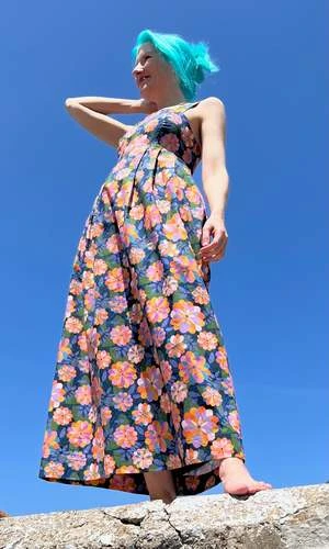 Birds Of North AmericaFox Sparrow Dress - Sunset