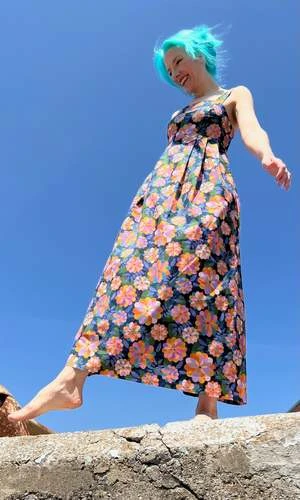 Birds Of North AmericaFox Sparrow Dress - Sunset - Image 2