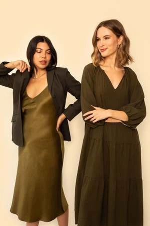 Whimsy + RowWhimsy + Row Freya Dress - Hunter - Image 4