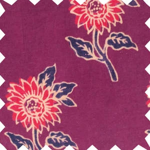 Beet WorldKids Beet World Long Sleeve Dress With Floral Motif - Purple/Red - Image 6