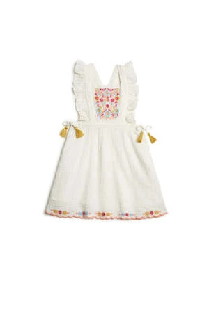 Louise MishaKids Louise Misha Huguette Dress - White - Image 3