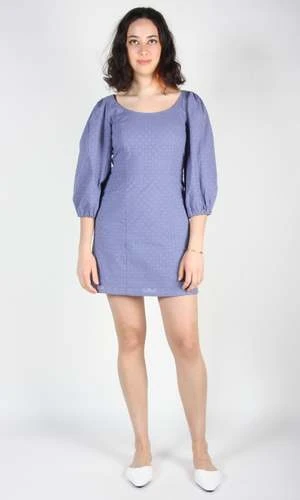 Birds Of North AmericaHummingbird Dress - Periwinkle - Image 3