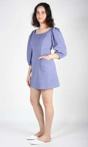 Birds Of North AmericaHummingbird Dress - Periwinkle - Image 2