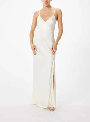Sophie RueElla Satin Slip Dress - Ivory