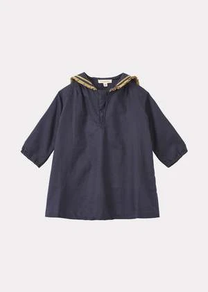 CaramelKids Caramel LAILA BABY DRESS - DARK NAVY