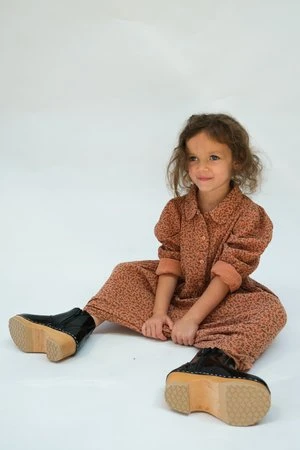 My Little CozmoKids My Little Cozmo Organic Gauze Dress - Sienna Floral - Image 6