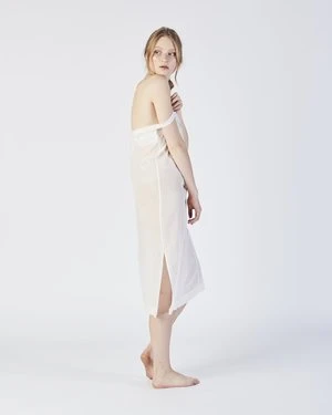 Botanica WorkshopKona Slip Dress In White - Image 3