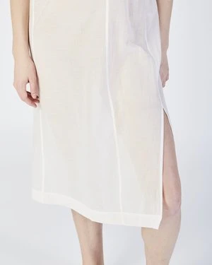 Botanica WorkshopKona Slip Dress In White - Image 8