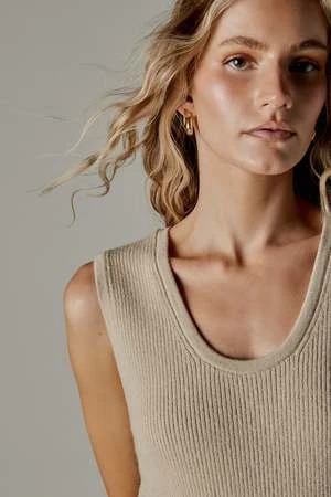 Lauren ManoogianLAUREN MANOOGIAN RIB TANK DRESS - Antique - Image 2