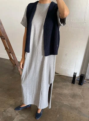 Le Bon ShoppeHer Dress - Heather Grey